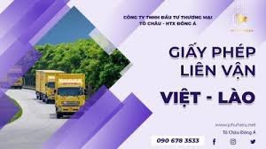 Xin cấp giấy phép liên vận Việt -Lào tại Bắc Ninh.