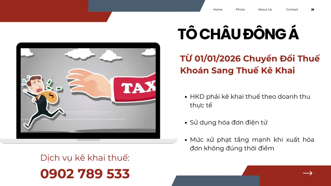 Chuyển Từ Thuế Khoán Sang Kê Khai thuế – Hà Nội Siết Chặt Quản Lý Từ 2026
