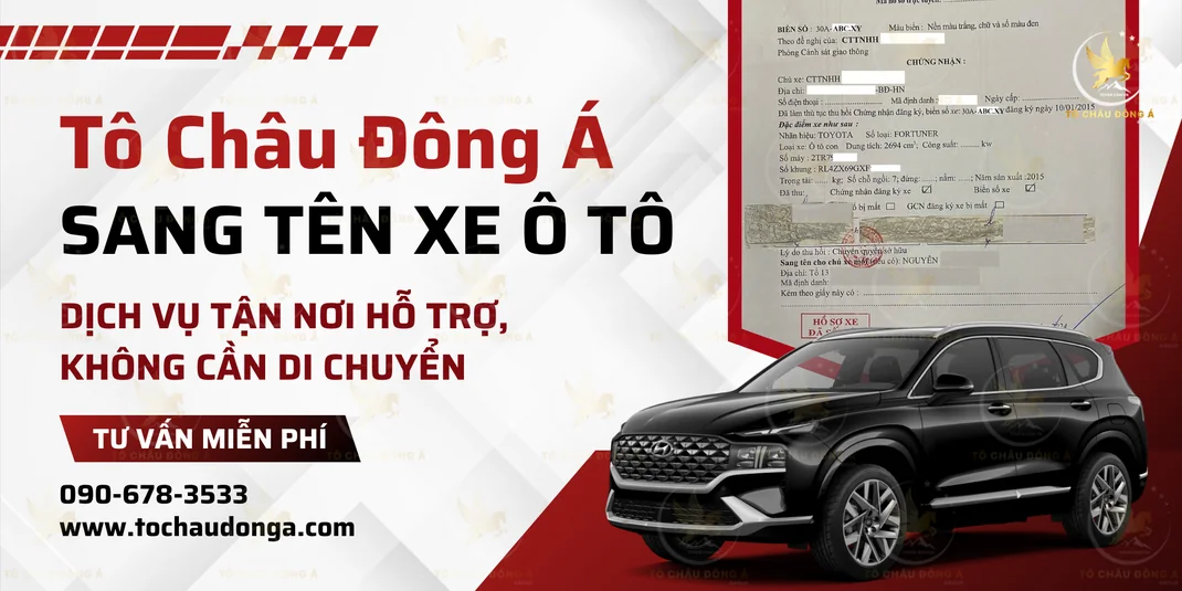 Dịch vụ sang tên xe ô tô uy tín tại Long An