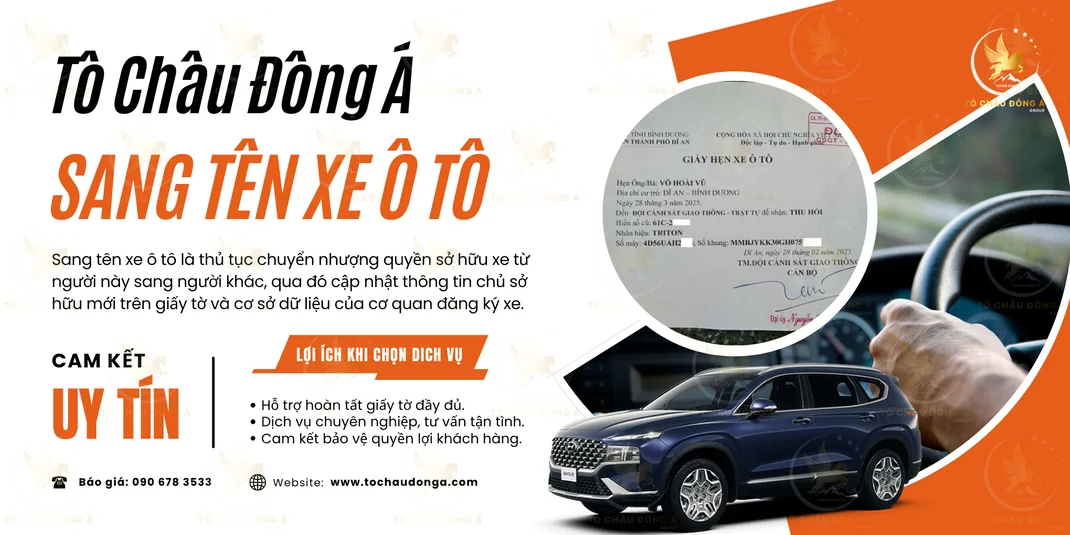 Dịch vụ sang tên xe ô tô tại Quảng Ninh