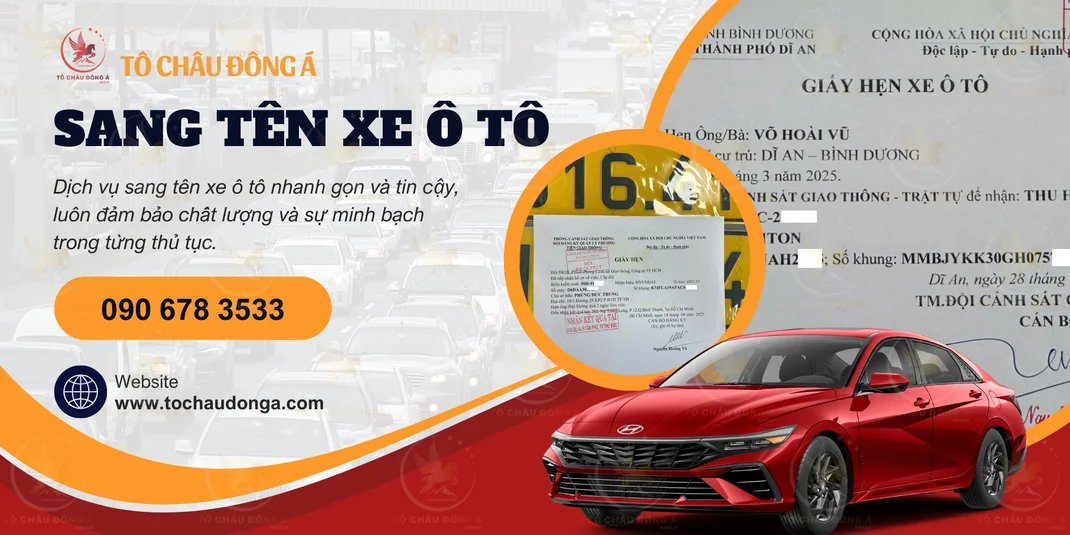 Mức phạt khi không sang tên xe ô tô đúng hạn