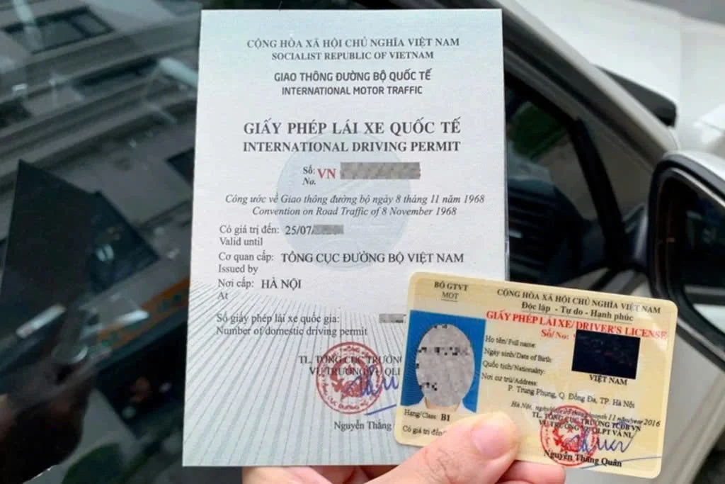 Hình ảnh bằng lái xe IDP