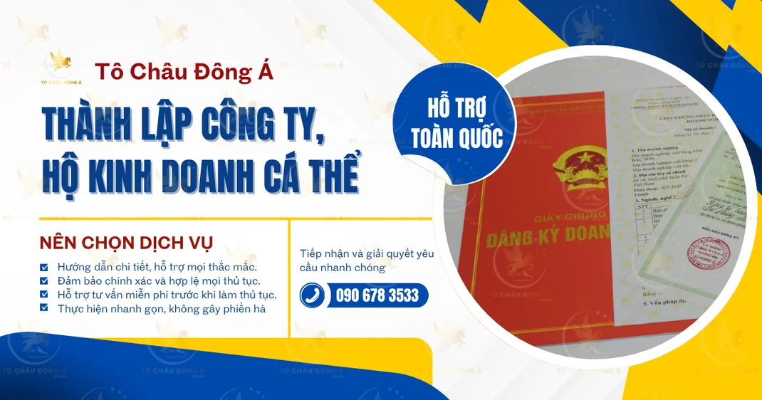 Điều kiện thành lập công ty, hộ kinh doanh cá thể tại Hà Nội