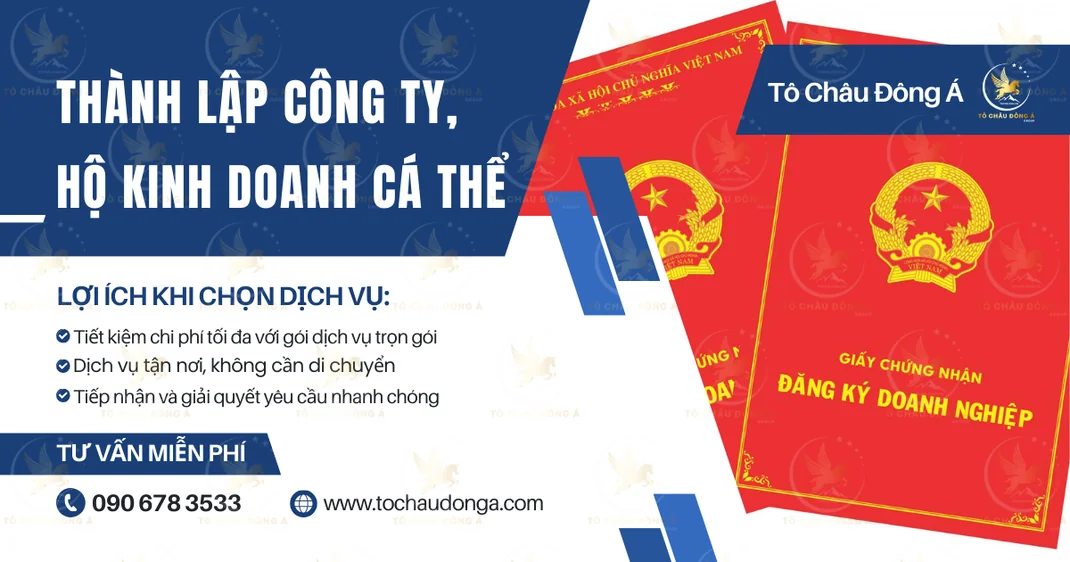Chi phí thành lập công ty, hộ kinh doanh cá thể tại Hà Nội