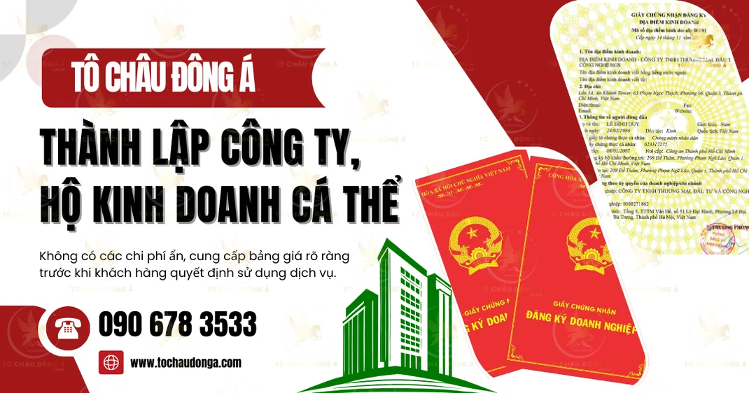 Các bước thành lập công ty, hộ kinh doanh cá thể tại Hải Phòng