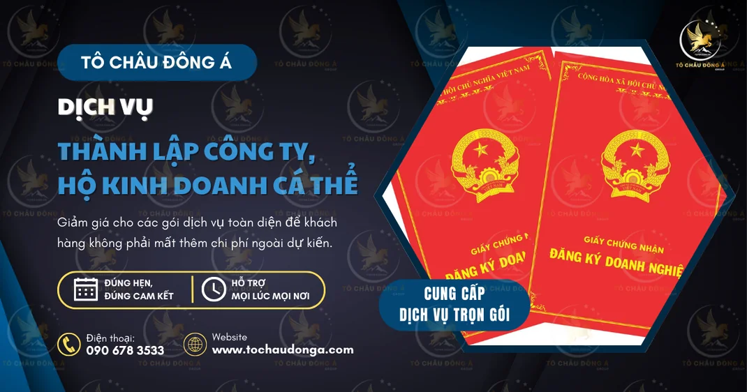 Chi phí thành lập công ty, hộ kinh doanh cá thể tại Hải Phòng