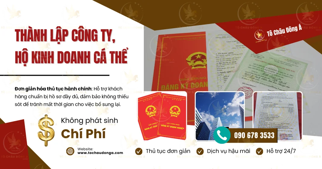 Thành lập công ty và hộ kinh doanh cá thể Long An