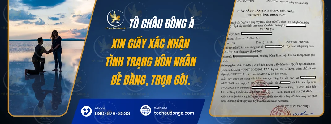 Dịch vụ xin giấy xác nhận tình trạng hôn nhân tại Bắc Ninh