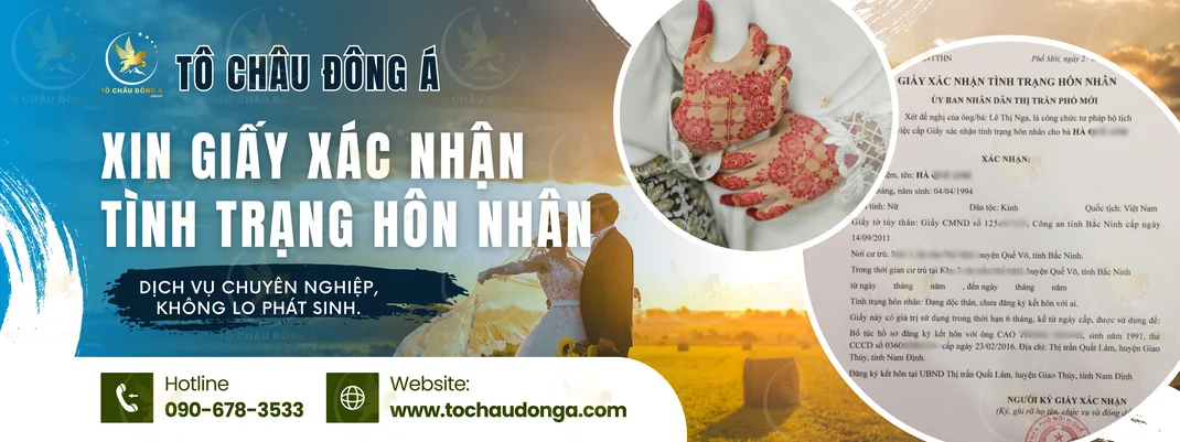 Xin giấy xác nhận tình trạng hôn nhân