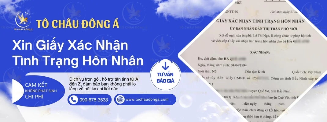Quy trình xin giấy xác nhận tình trạng hôn nhân tại Hà Nội