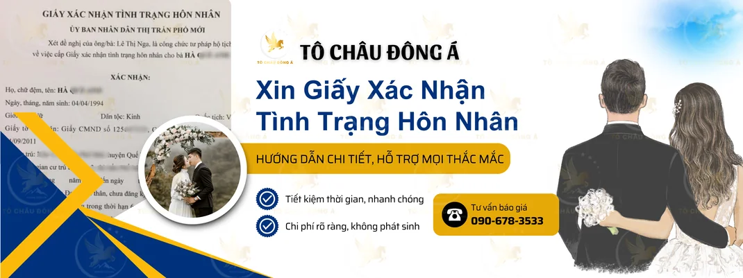 Giấy tờ xin giấy xác nhận tình trạng hôn nhân tại Hà Nội