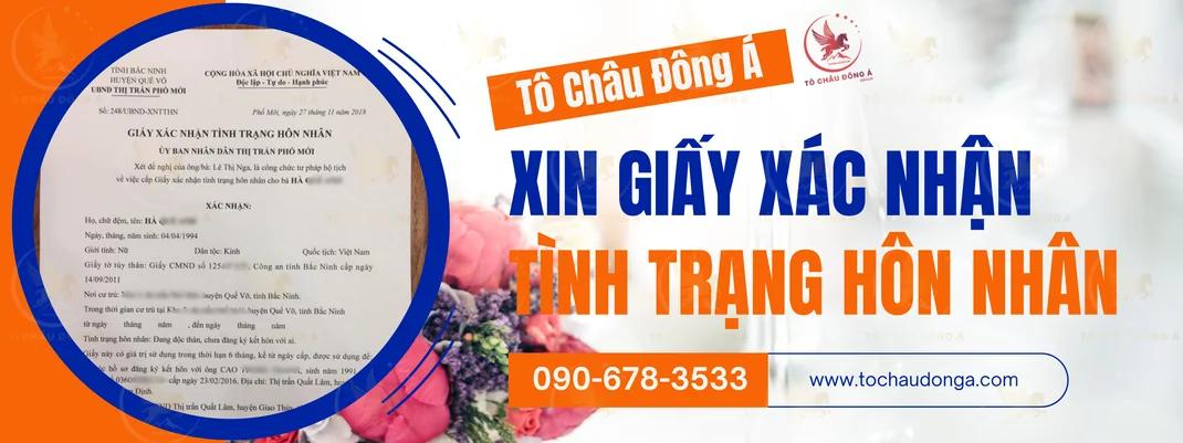 Giấy tờ xin giấy xác nhận tình trạng hôn nhân tại Tây Ninh