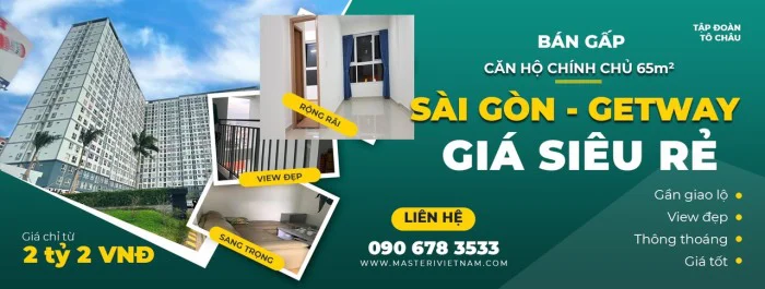 Chính chủ cần bán gấp căn hộ 65m2 chung cư Saigon Gateway giá siêu rẻ