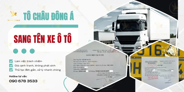 Dịch vụ sang tên xe ô tô tại Bắc Ninh