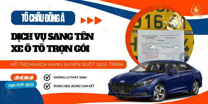 Dịch vụ sang tên xe ô tô tại Long An