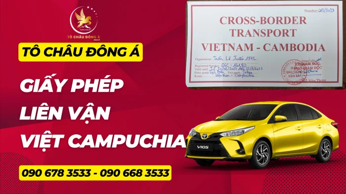 Giấy phép liên vận Việt Nam Campuchia tại An Giang