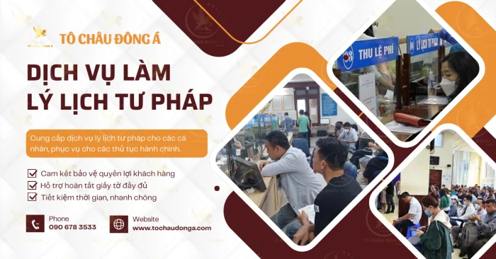 Làm lý lịch tư pháp tại Long An