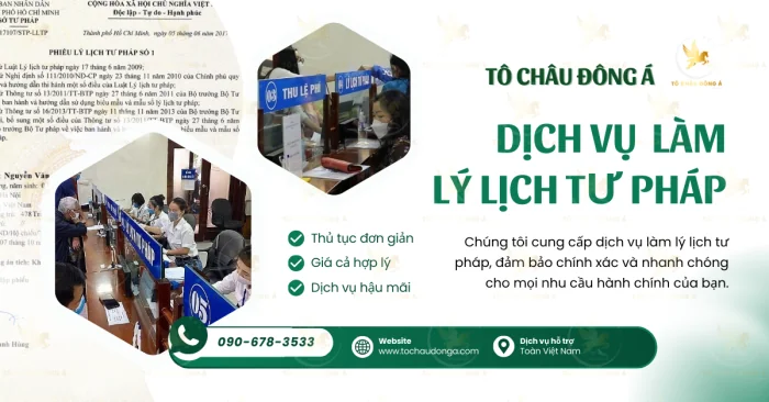 Làm lý lịch tư pháp tại Tây Ninh