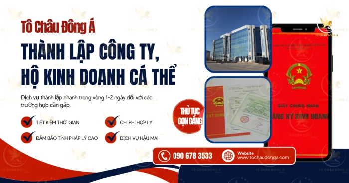 Thành lập công ty, hộ kinh doanh cá thể tại Hà Nội