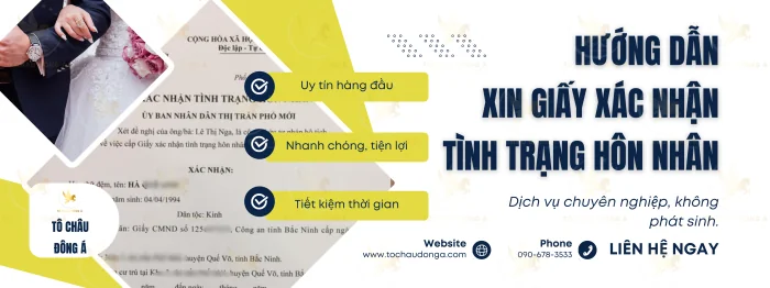 Xin giấy xác nhận tình trạng hôn nhân tại Hải Phòng