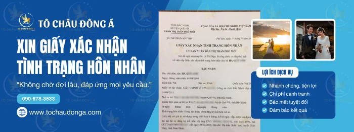 Xin giấy xác nhận tình trạng hôn nhân tại Hồ Chí Minh