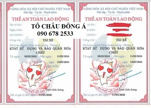 địa chỉ làm thẻ an toàn lao động tại Bình Dương