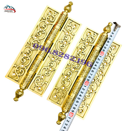 Bản lề cửa gỗ bằng đồng - Khóa cửa Khang Phát
