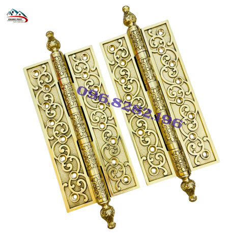 Bản Lề Cửa Gỗ Dày 6cm – Bản Lề Lá Đại 25cm Siêu Chắc - Khóa cửa Khang Phát