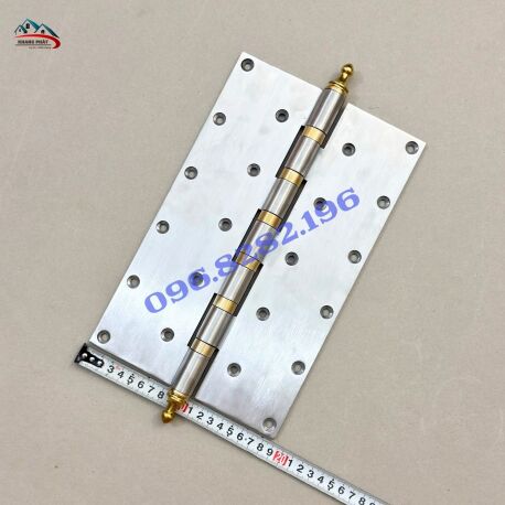 Bản Lề Cửa Gỗ Inox Chóp Đồng Thau Bền Đẹp