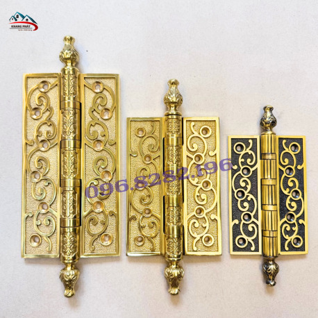 Bản Lề Đồng Thau Chịu Lực Cho Cửa Gỗ Dày 4 – 10cm Tại TP.HCM
