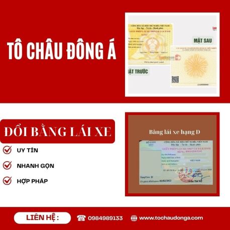 Bằng lái sắp hết hạn? Gọi ngay Tô Châu Đông Á để được hỗ trợ đổi mới nhanh nhất!