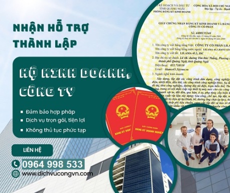 Bổ sung mã ngành công ty tại Hà Nội giá tốt