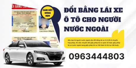 Cách đổi bằng lái xe nước ngoài sang Việt Nam tại  Khánh Hòa đơn giản