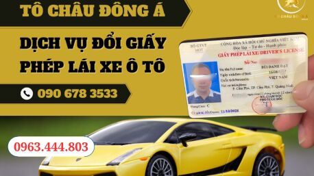 Cần đổi bằng lái ô tô online tại Đà Nẵng uy tín nhanh chóng