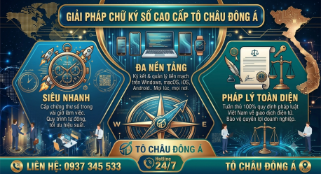 Cấp chữ ký số khu vực Bình Dương cho cá nhân, giám đốc công ty