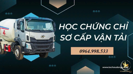 Cấp chứng chỉ sơ cấp vận tải tại Long An giá tốt