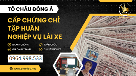 Cấp chứng nhận tập huấn nghiệp vụ lái xe kinh doanh vận tải nhanh tại Hải Phòng