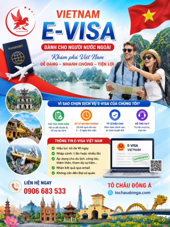 Cấp Evisa cho người nước ngoài nhanh chóng