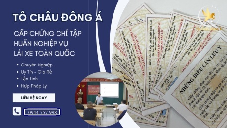CẤP GIẤY CHỨNG NHẬN TẬP HUẤN NGHIỆP VỤ LÁI XE BẰNG XE Ô TÔ TẠI THỦ ĐỨC, HỒ CHÍ MINH