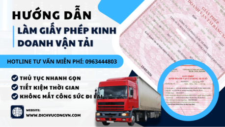 Cấp giấy phép kinh doanh vận tải ở Hồ Chí Minh không khó.