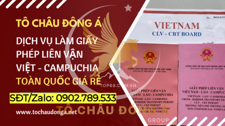 Cấp giấy phép liên vận Việt Cam tại Tây Ninh uy tín giá rẻ