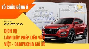 Cấp giấy phép liên vận Việt Lào uy tín, nhanh chóng chỉ 2 ngày tại Hà Tĩnh