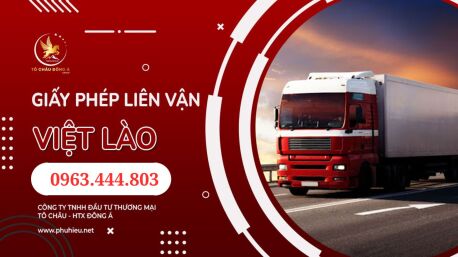 Cấp giấy phép liên vận Việt Nam Lào Tại Quảng Nam. Nhanh-uy tín