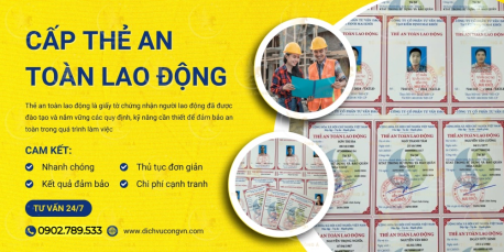 Cấp nhanh chứng chỉ an toàn vệ sinh lao động tại Huế
