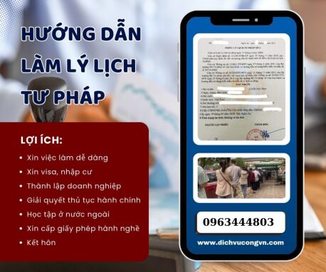 Cấp phiếu lý lịch tư pháp chuẩn, thủ tục online tiện lợi tại Quảng Ngãi