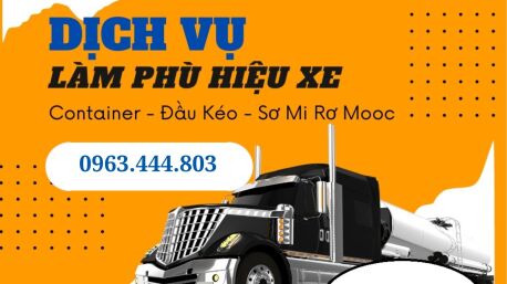 Cấp Phù hiệu cho xe container Bình Phước nhanh chóng đơn giản 