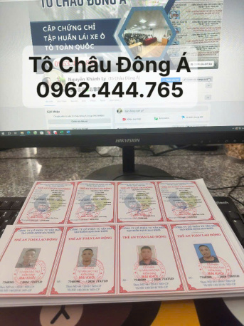 Cấp thẻ an toàn lao động nhóm 2, nhóm 3 uy tín tại Hà Nội
