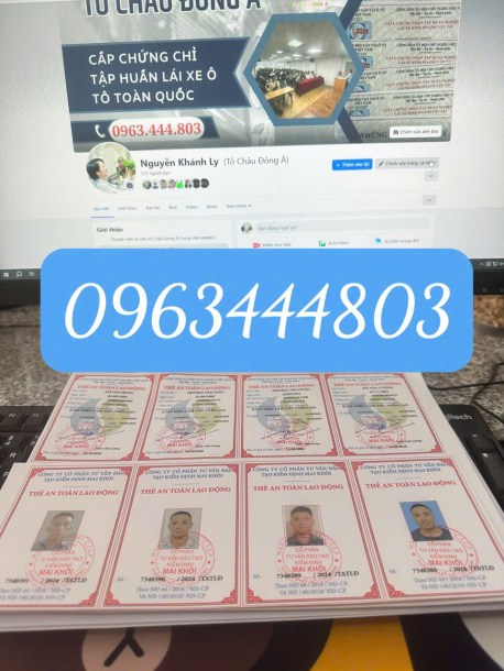 Cấp thẻ An toàn lao động nhóm 3 nhanh ở Thủ Đức Hồ Chí Minh