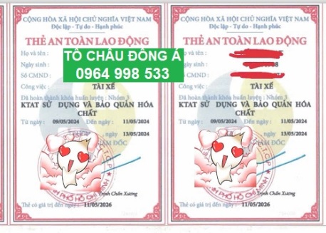 Cấp thẻ an toàn lao động tại Bắc Ninh giá rẻ uy tín