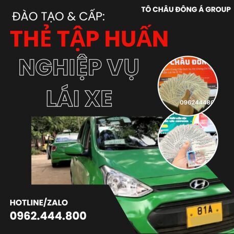 Cấp Thẻ Tập Huấn Nghiệp Vụ Lái Xe Tại Vĩnh Long